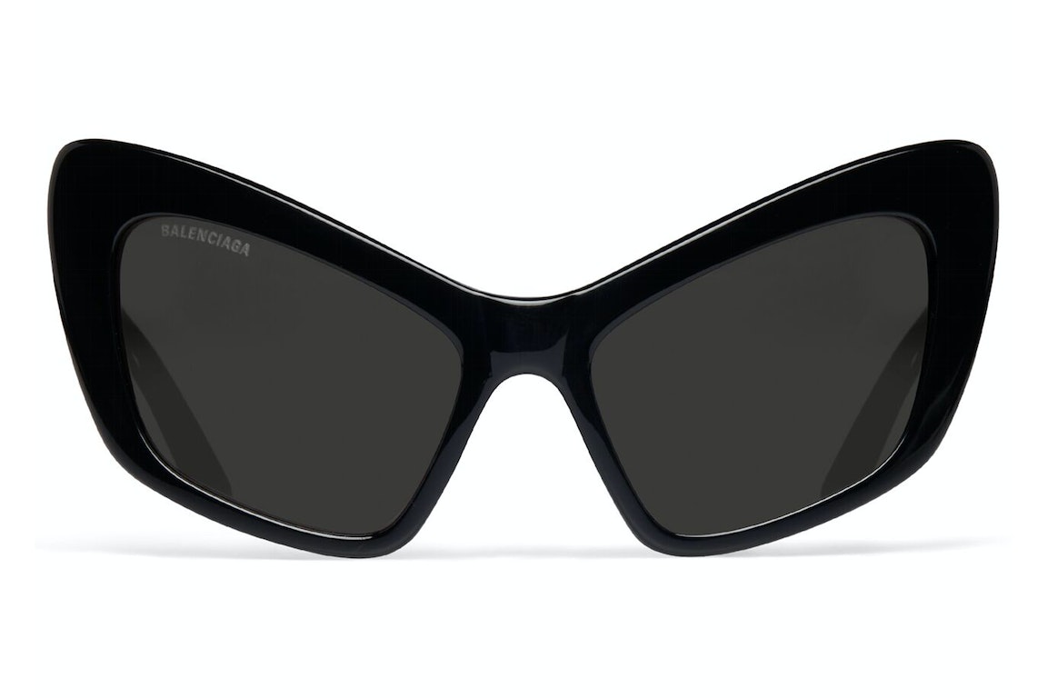 Pre-owned Balenciaga Monaco Cat Sunglasses Black