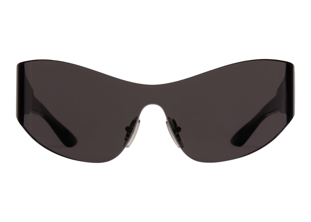 Pre-owned Balenciaga Mono Cat 2.0 Sunglasses Black