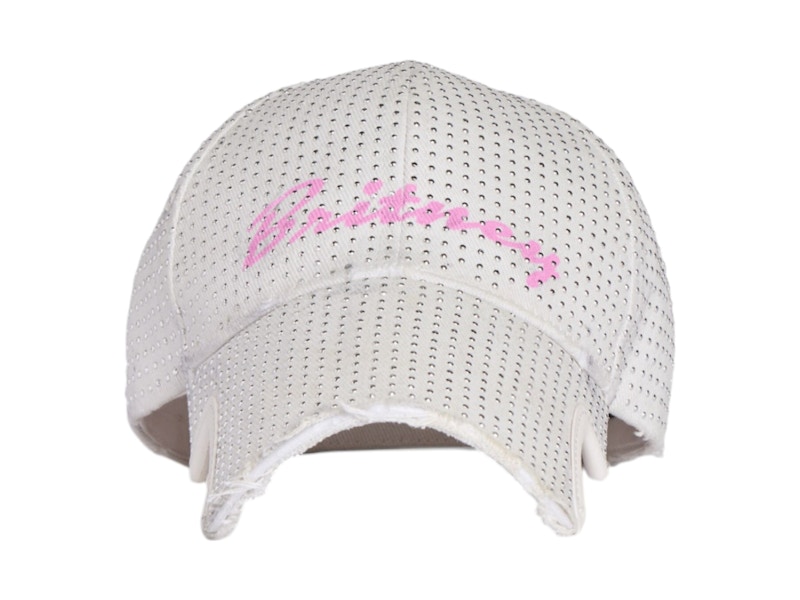【BALENCIAGA】Britney Spears Series キャップ ラインストーン Balenciaga Music | Britney Spears Series Cap in Faded Black