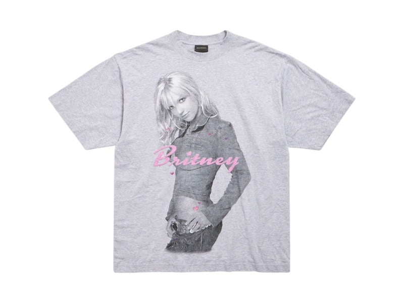 送料込+BALENCIAGA+BalenciagaMusic BritneySpearsSeriesTシャツ Balenciaga Music | Britney Spears Series Oversized T-shirt
