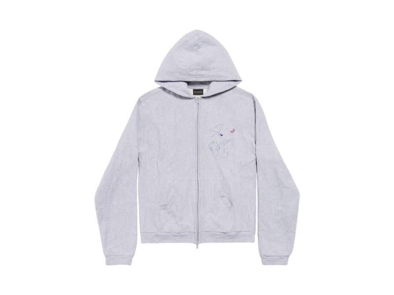 [BALENCIAGA]Britney Spears Series Oversized Zip-up フーディ Balenciaga Music | Britney Spears Series Oversized Zip-up