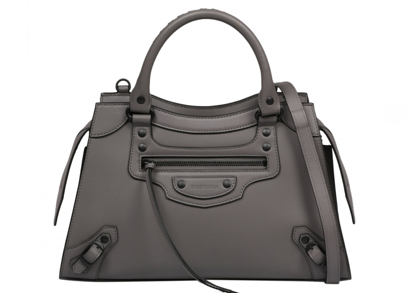 Balenciaga Womens Shoulder Bags  Neo Classic Super Nano Top Handle Bag  Black  BWAYTHEATRESF