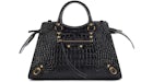 Balenciaga Neo Classic Asa Superior Mediana Negra