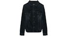 Balenciaga Off Shoulder Jacket Blue/Black