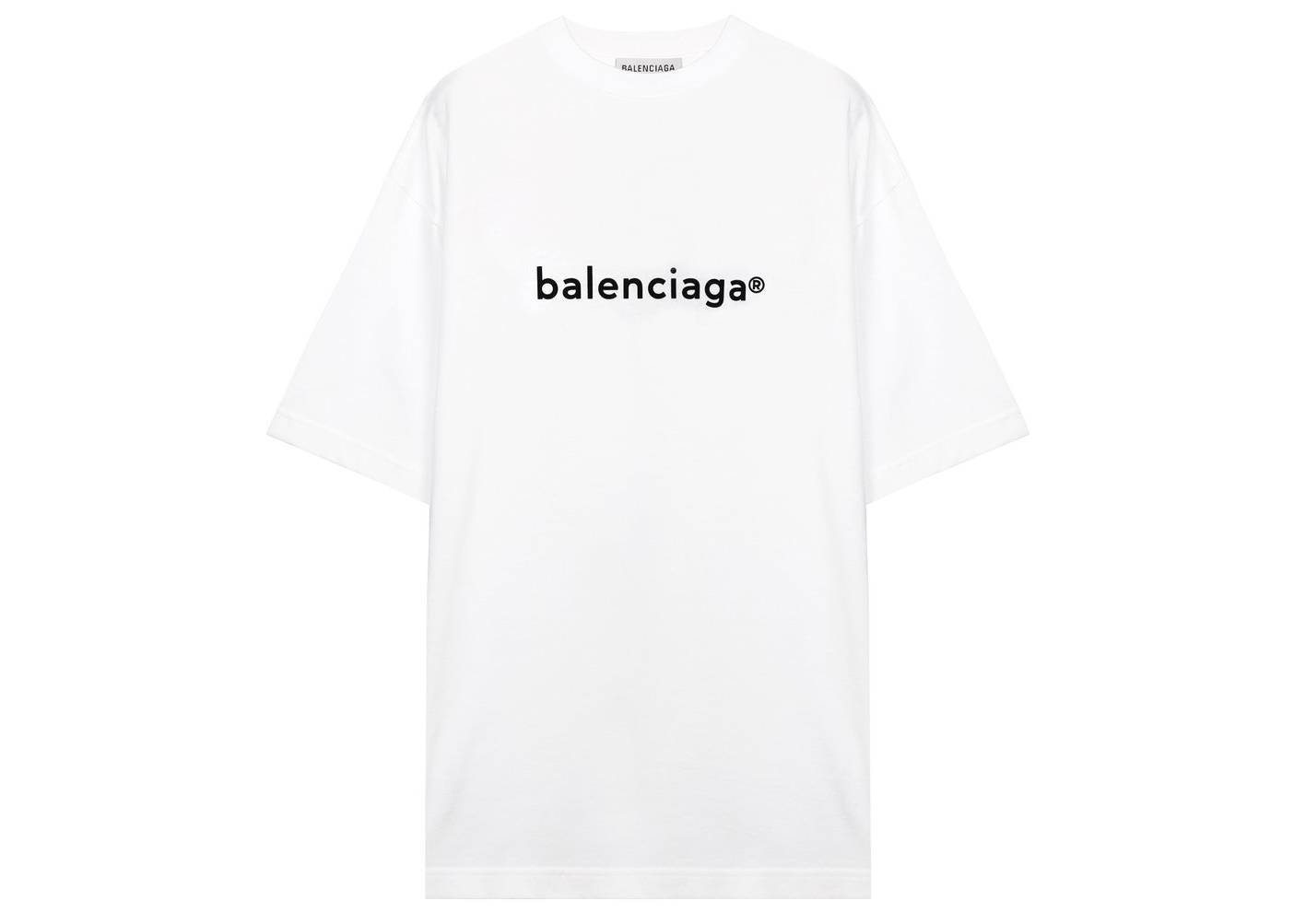 Balenciaga Oversize Copyright T-shirt White - SS21 Men's - US