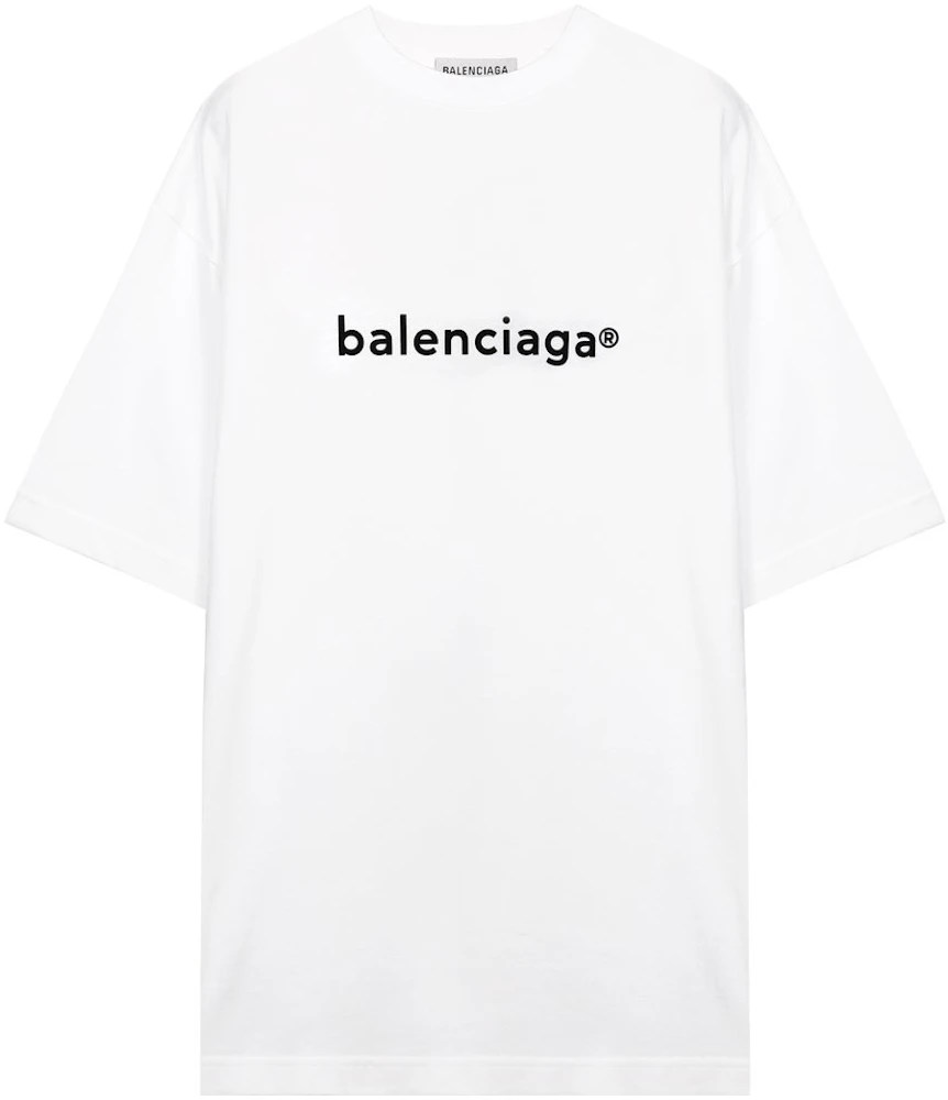Balenciaga Oversize Copyright T-shirt White Men's - SS21 - US