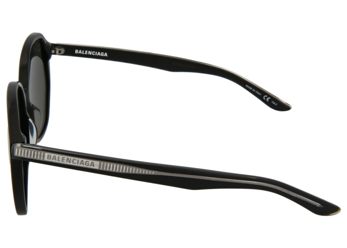 Balenciaga Dynamo Round Sunglasses Black (773388T00071000)