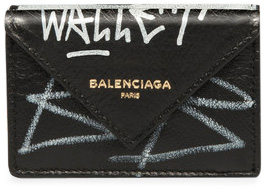 BALENCIAGA paper mini wallet.