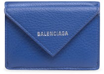 Balenciaga Papier Wallet Mini Royal Blue