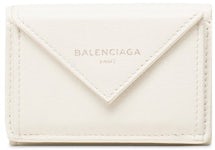 Balenciaga Papier Wallet Mini White