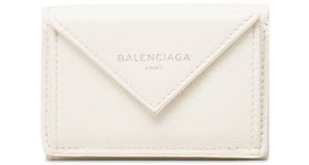 Balenciaga Papier Wallet Mini White