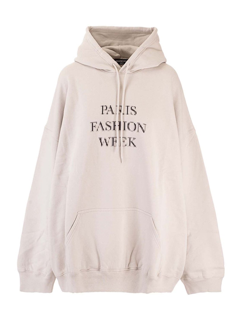 Balenciaga Paris Fashion Week Hoodie Grey - US