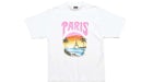 Balenciaga Paris Tropical T-Shirt Medium Fit Weiß/Rosa