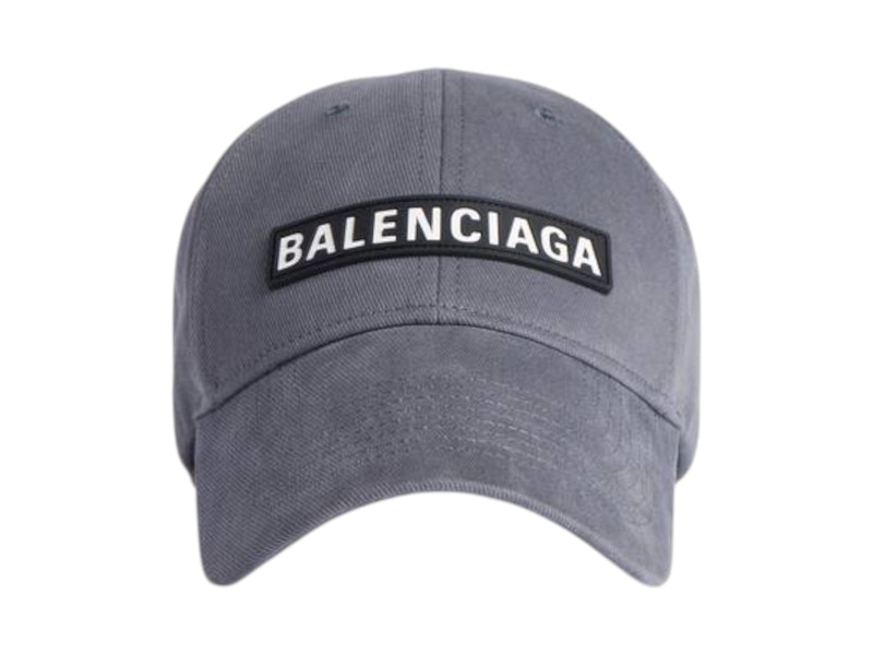 Balenciaga Patch Cap Grey
