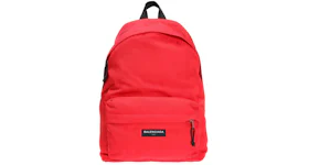Balenciaga Patched Explorer Rucksack Backpack Red
