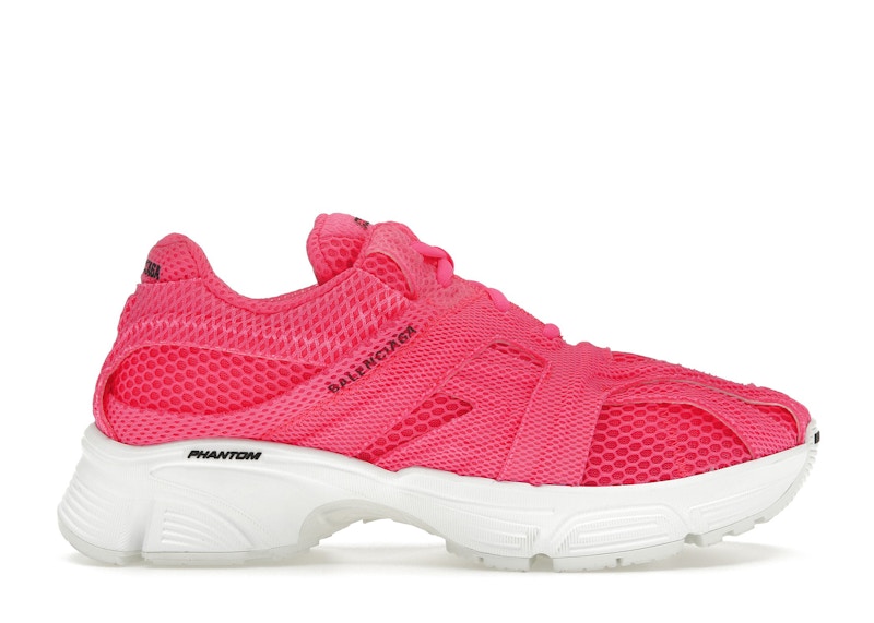 関税込【BALENCIAGA】Phantom Sneakers Dark Pink Balenciaga Phantom Biocolor Fluo Pink White (Women's
