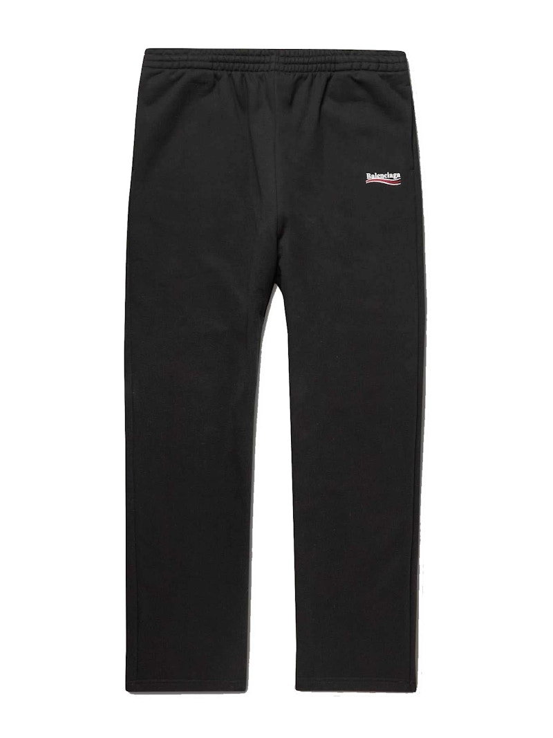 Balenciaga Political Campaign Sweatpants Black Men s US