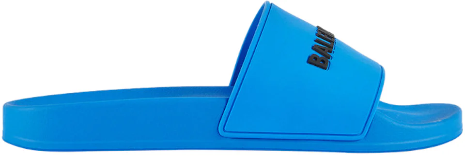 Balenciaga Pool Slide Blue Men's - 565826 W1S80 4005 - US