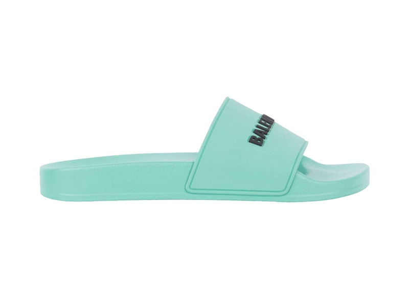 Mint green hot sale puma slides