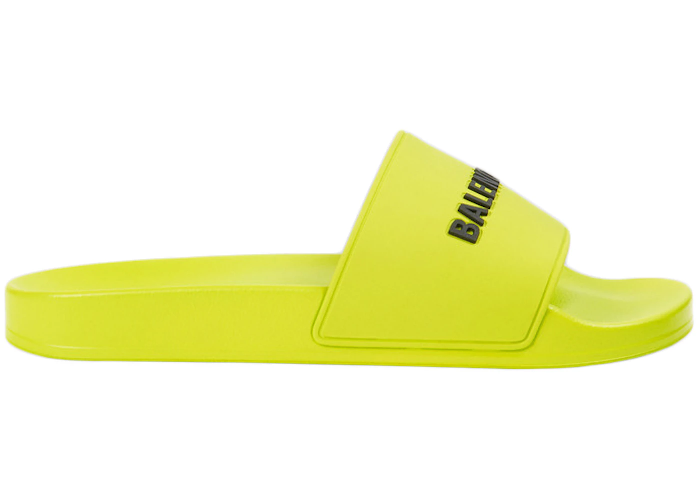 Neon balenciaga slides Clearance