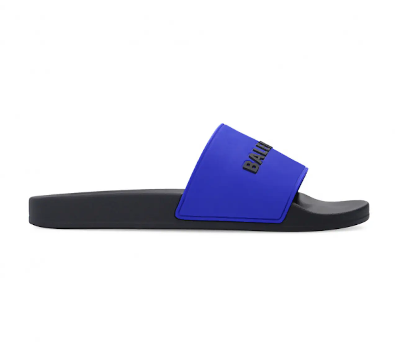 Balenciaga Pool Slide Navy Blue Black - 565826 W1S8A 4010 - US