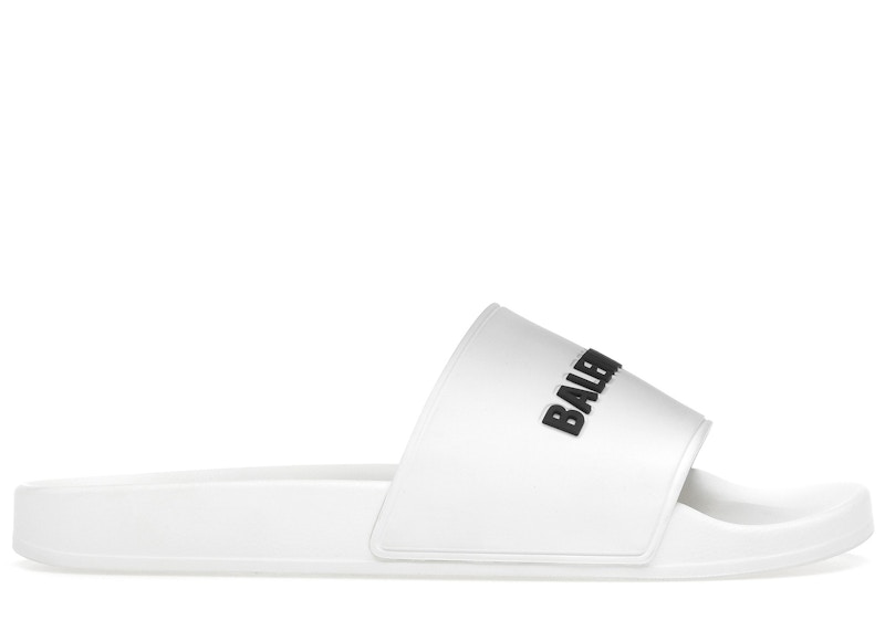 Balenciaga Pool Slide White