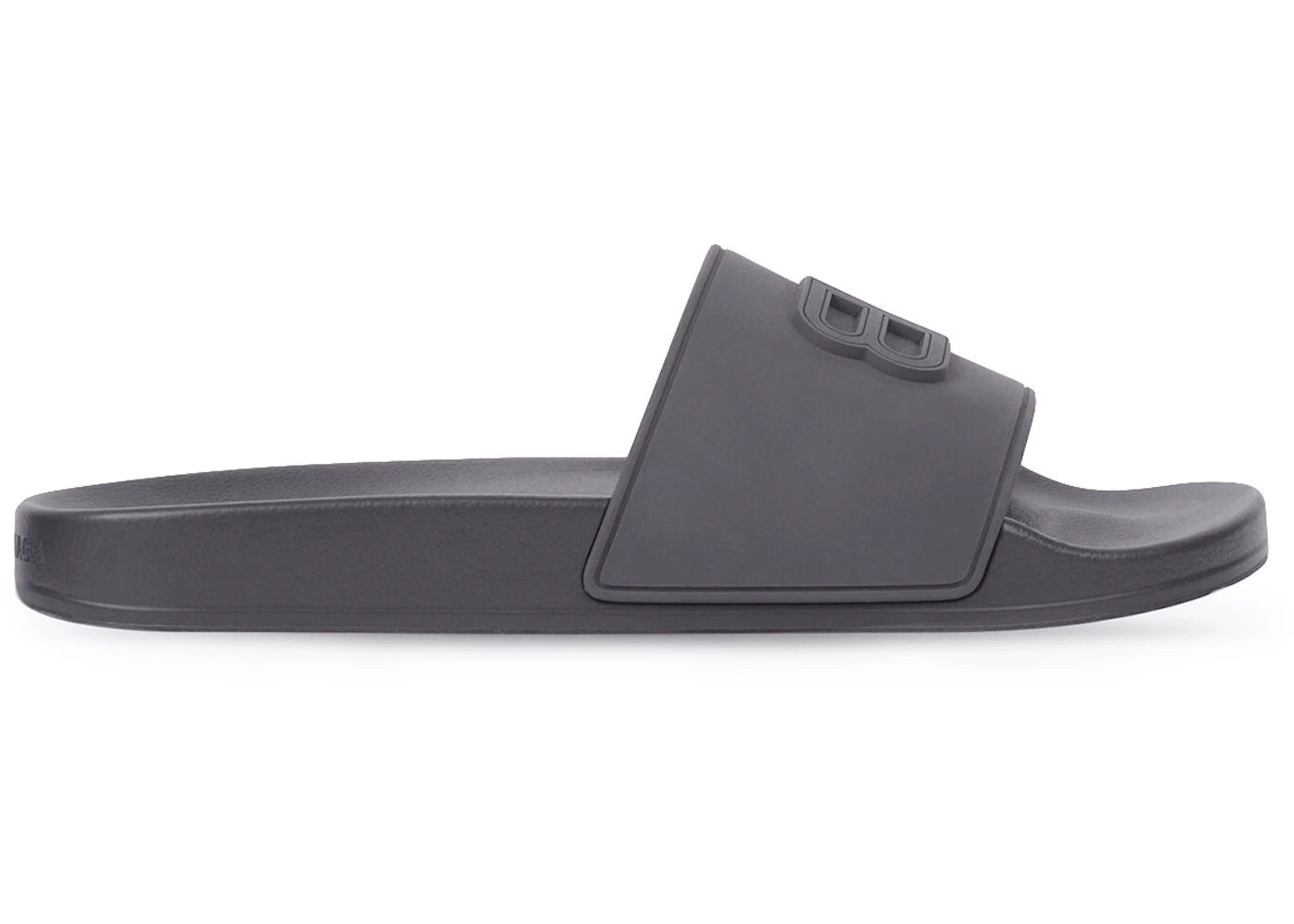 Gray balenciaga slides Clearance