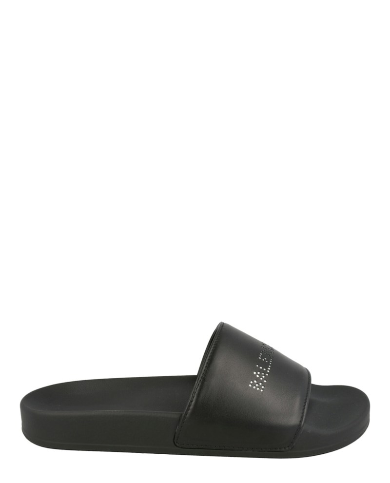 Balenciaga Pool Strass Slides Black (Womens)