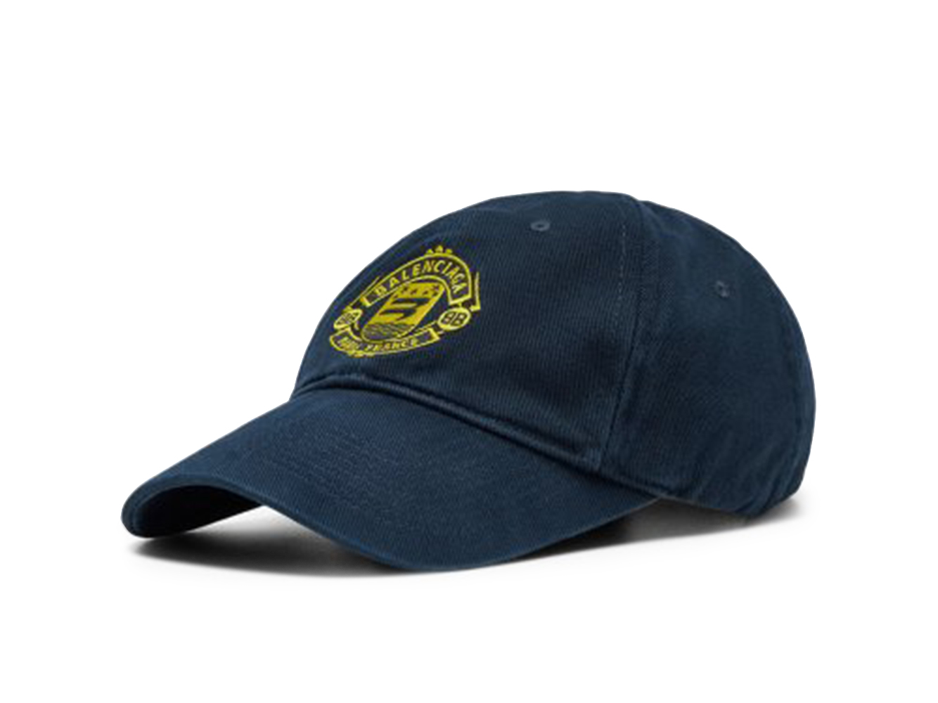 Balenciaga Quest Cap Navy/Yellow メンズ - JP