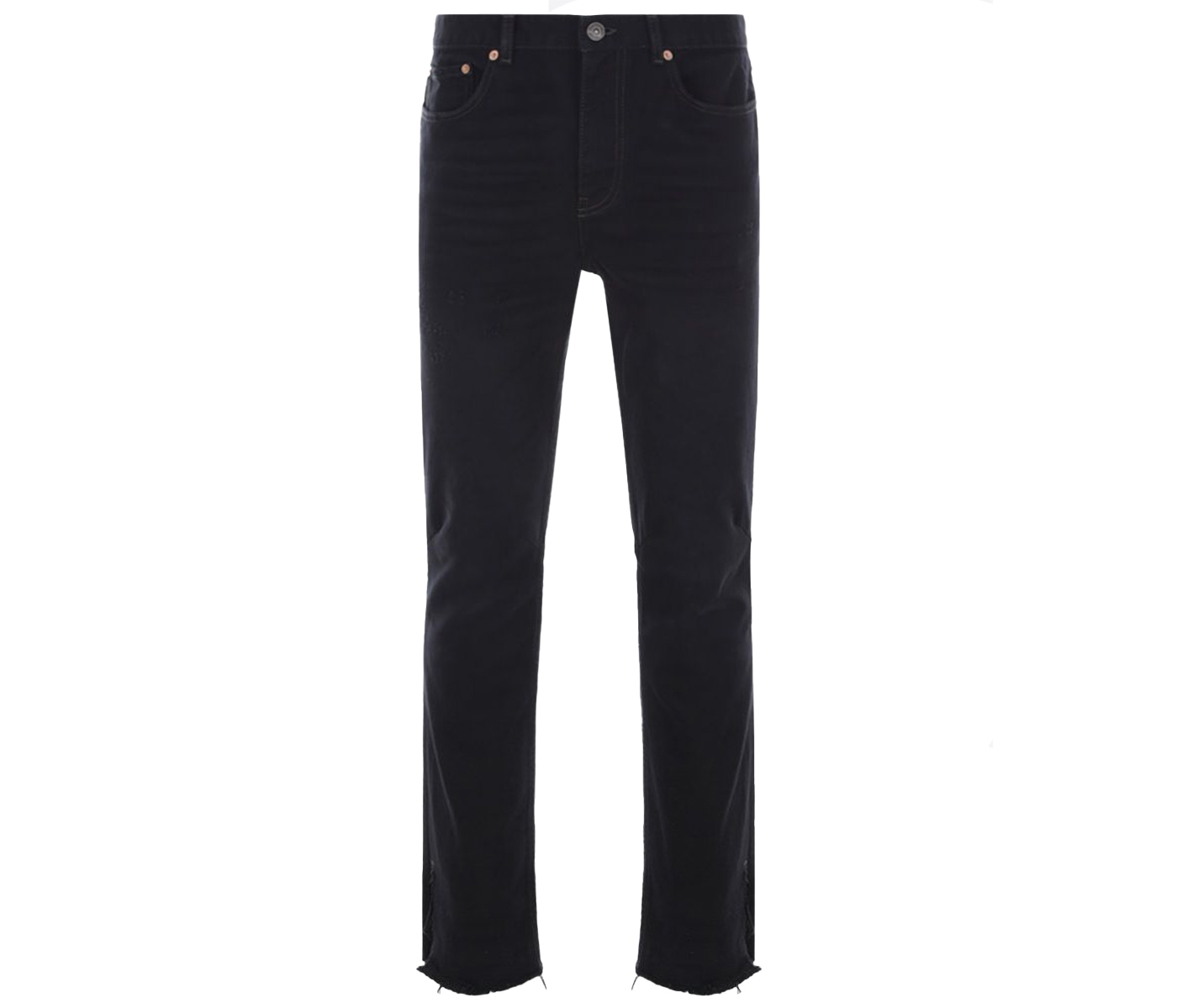 Distressed straight jeans in black - Balenciaga