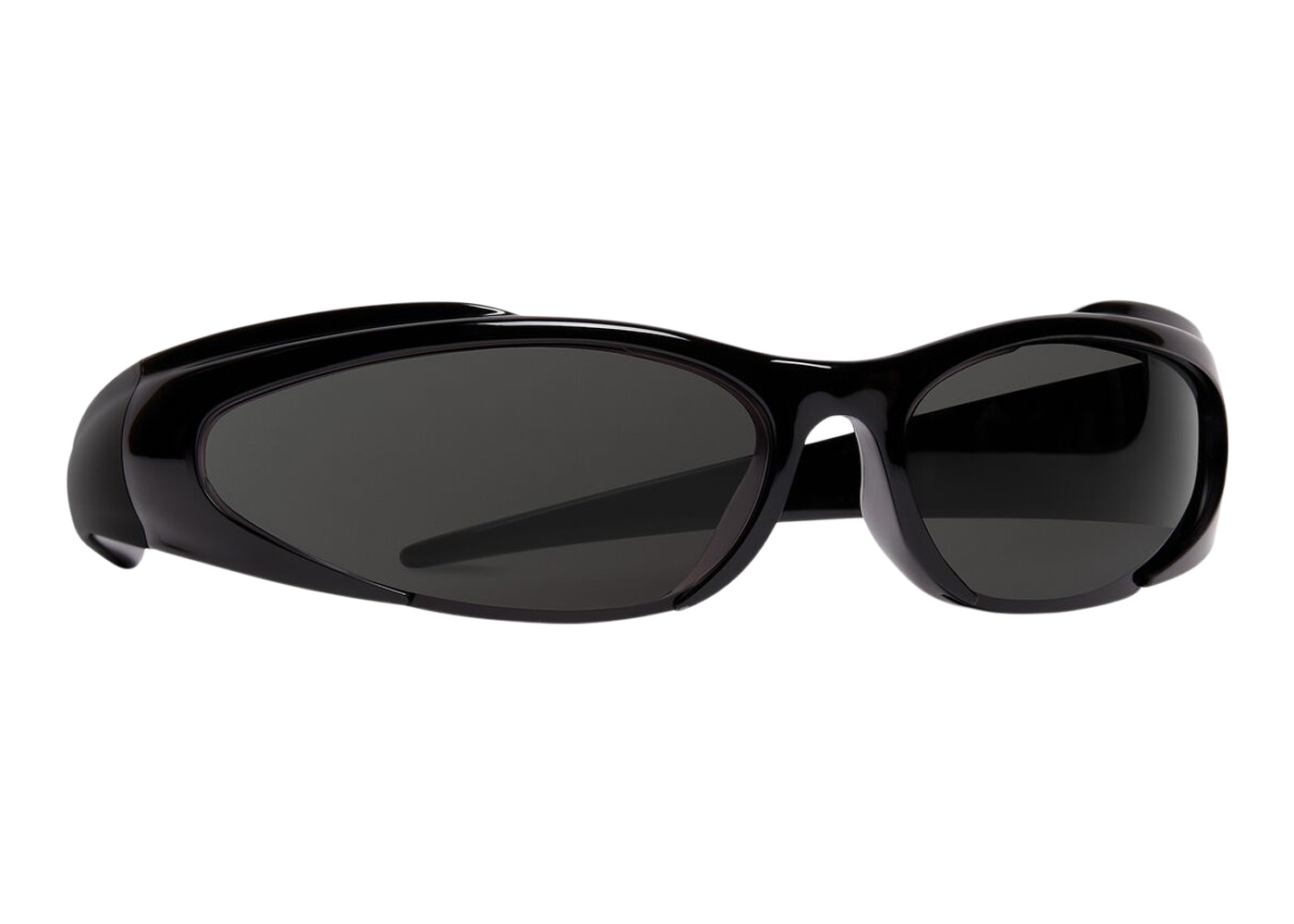 Balenciaga Reverse Xpander Rectangle Sunglasses Black Men's - SS23 