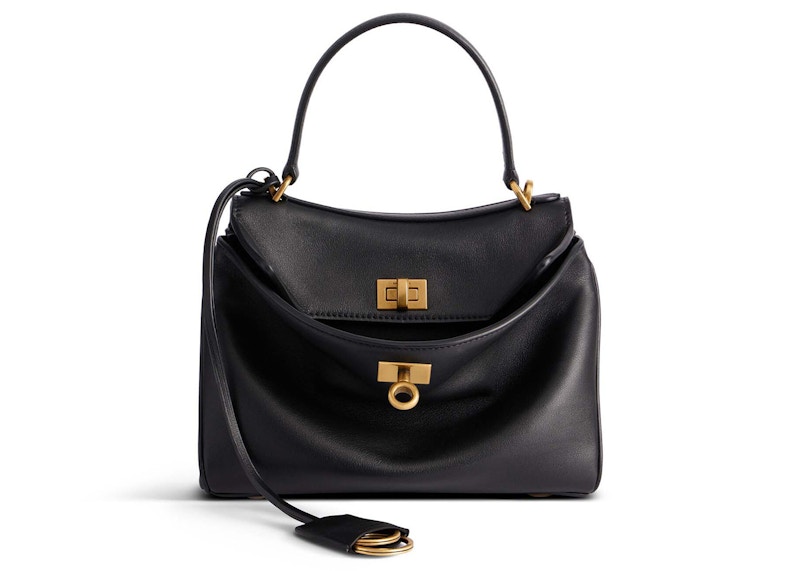 Pre-owned Balenciaga Women's  Rodeo Mini Handbag In Black