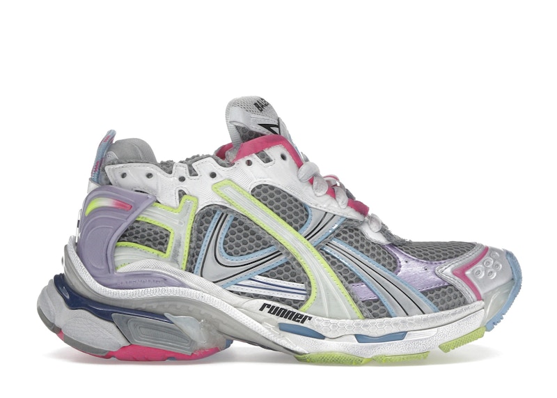 Pre-owned Balenciaga Runner (women's) Sneakers In Grey In Gray