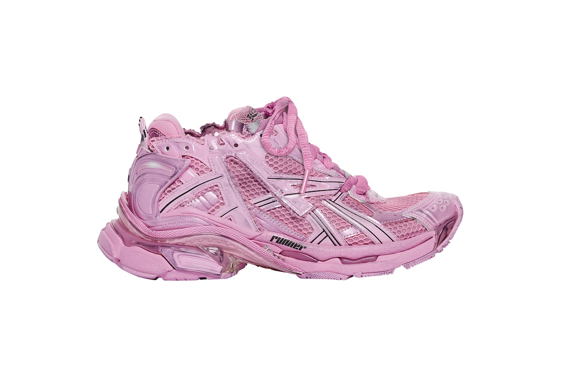 Pre-owned Balenciaga Runner Pink (women's)