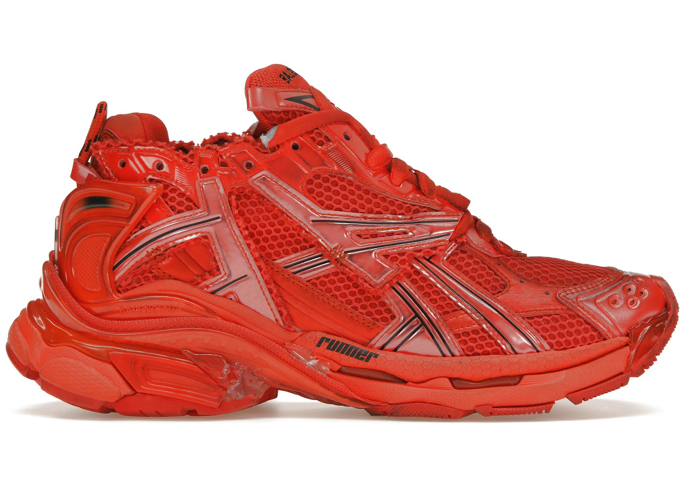 Balenciaga Runner Red Men's 677403W3RB16000 US