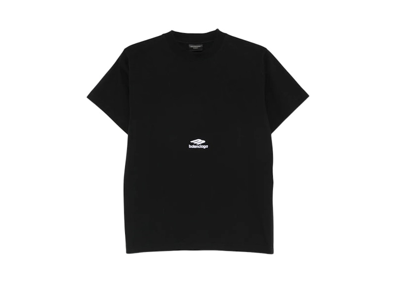 BALENCIAGA バレンシアガ　Tシャツ S 中古・古着通販】BALENCIAGA (バレンシアガ) ロゴプリント デストロイ