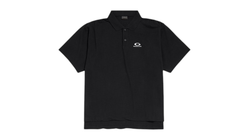 Balenciaga S/S Regular Polo T-shirt Black Men's - SS26 - US