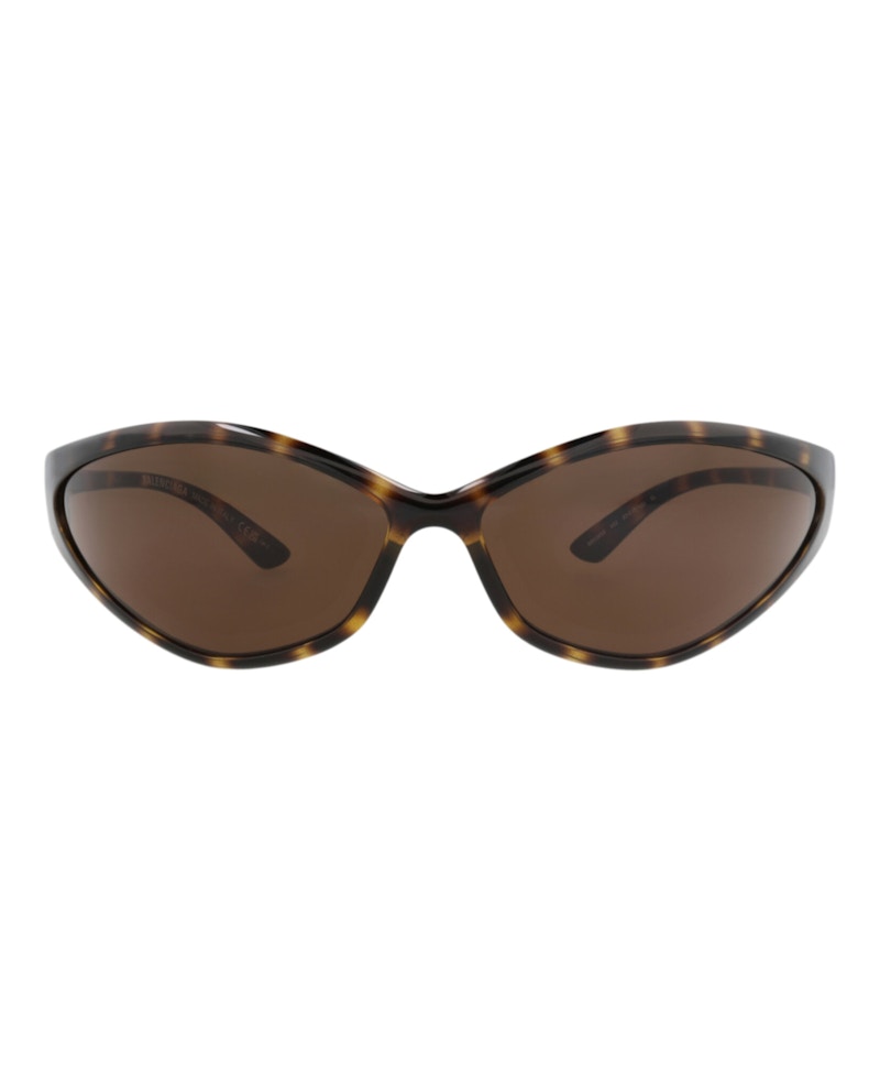 Balenciaga Shield-Frame Bio Injection Sunglasses Havana Havana Brown (BB0285S-30014408-002)