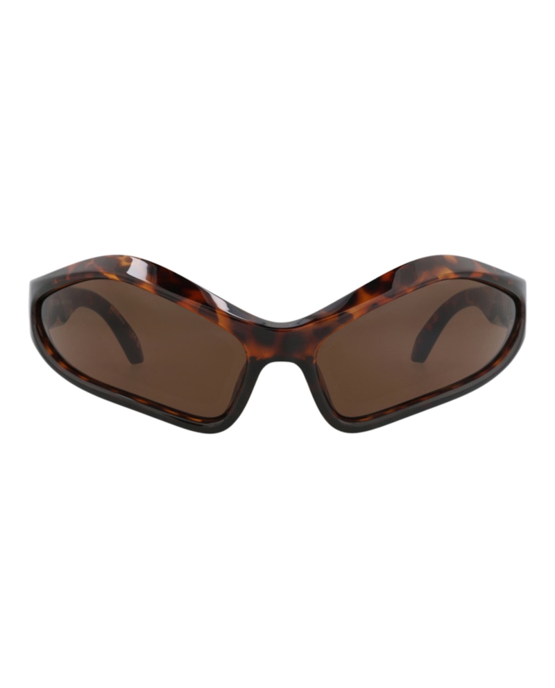 Balenciaga Shield-Frame Bio Injection Sunglasses Havana Havana Brown (BB0314S-30014767-002)