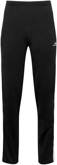 Balenciaga Side Stripe Track Pants Black/White Men's - US
