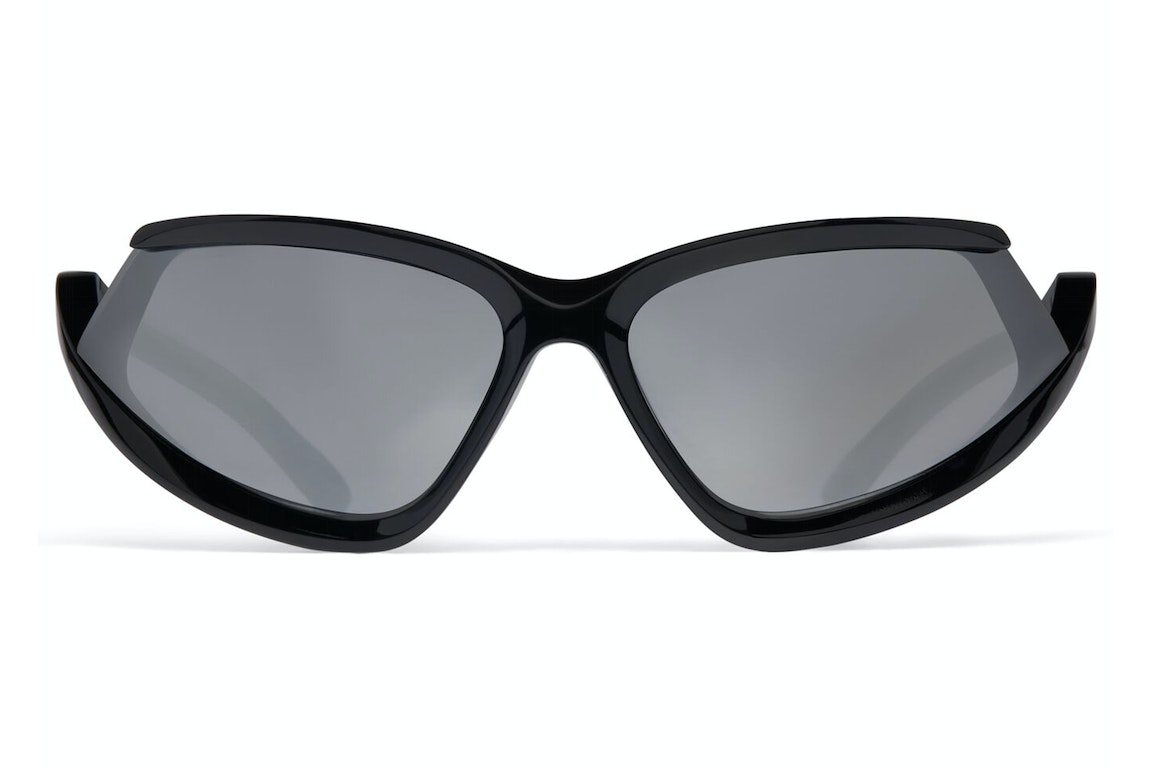 Pre-owned Balenciaga Side Xpander Cat Sunglasses Black