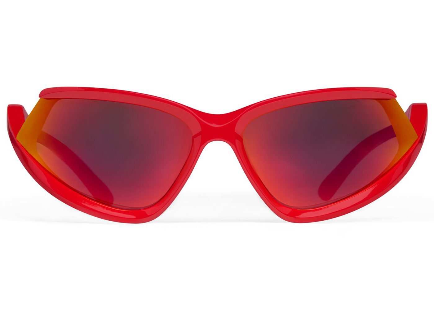 Side Xpander Cat Sunglasses in Red  Balenciaga US