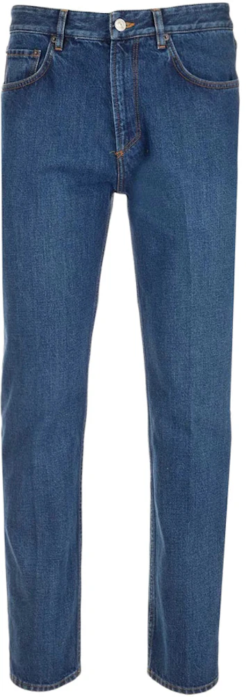 Balenciaga Slim Fit Jeans Blue Men's - US