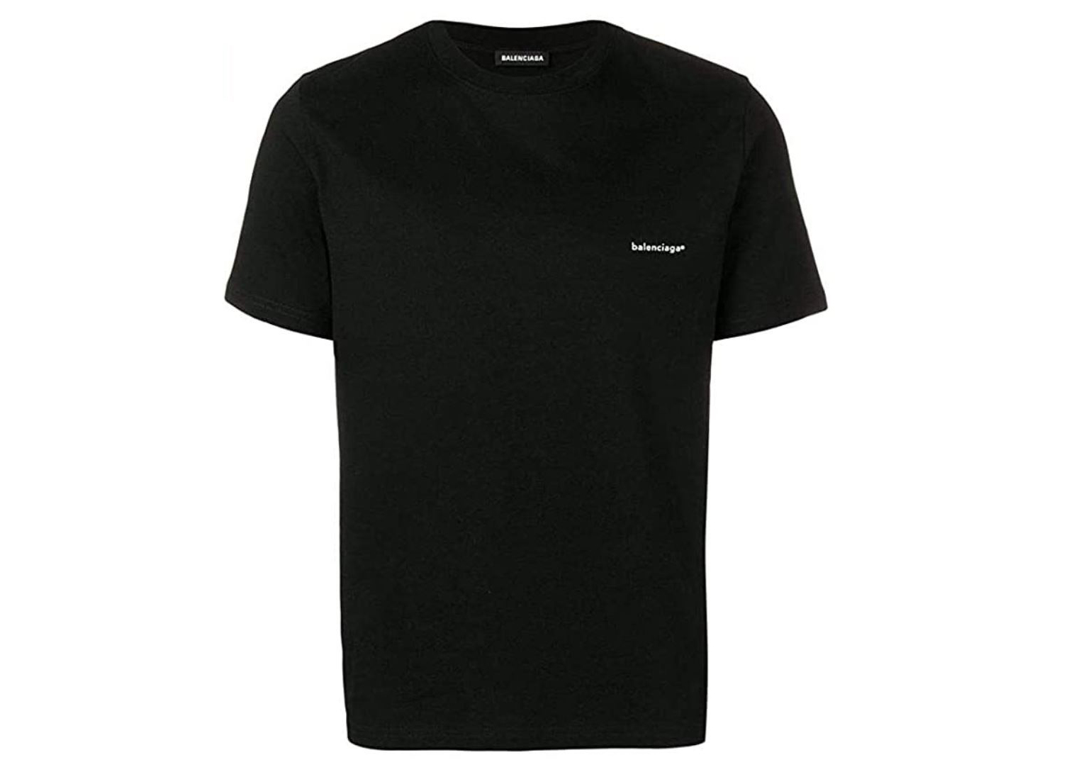 Balenciaga Crest Black Logo Tee Tshirt Mens Fashion Tops  Sets Tshirts   Polo Shirts on Carousell