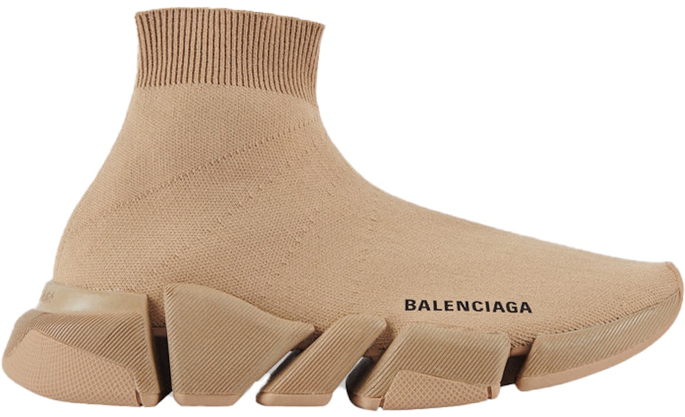 Balenciaga Beige Speed Sneakers  Balenciaga shoes, Nice shoes
