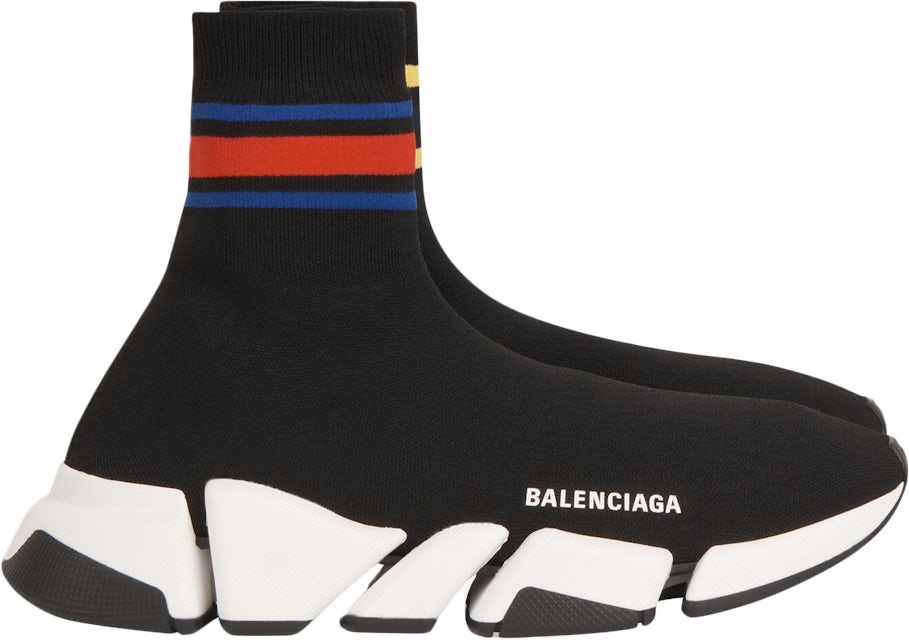 Balenciaga Speed 2.0 Sneaker 'All Over Logo - Intense Red