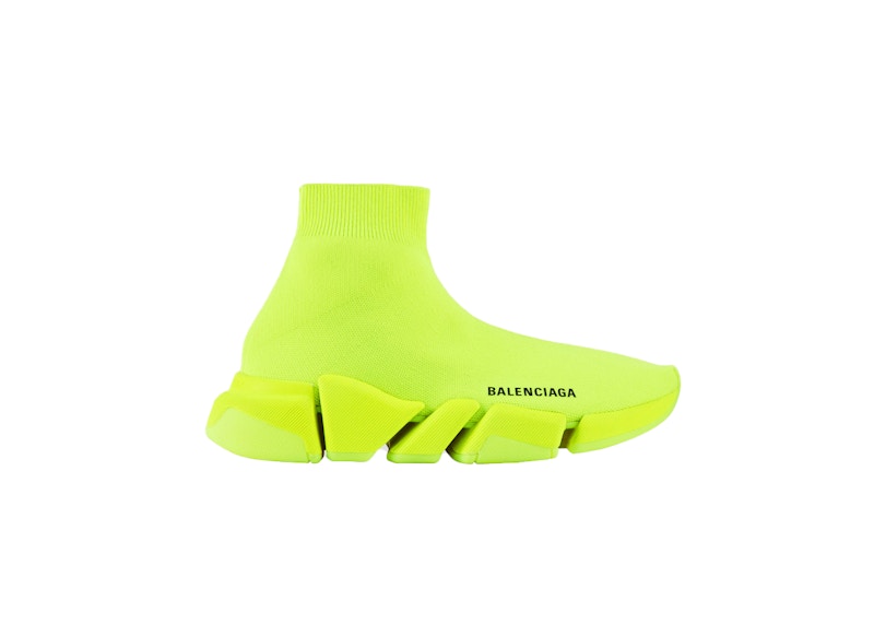 Balenciaga Speed 2.0 Fluo Yellow Women s 617196W17267204 US