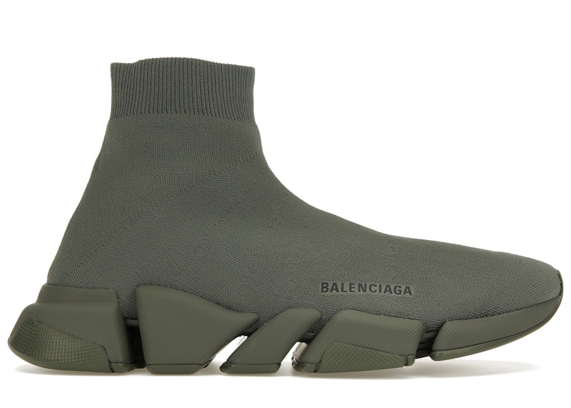 Balenciaga speed shops trainer low mens green