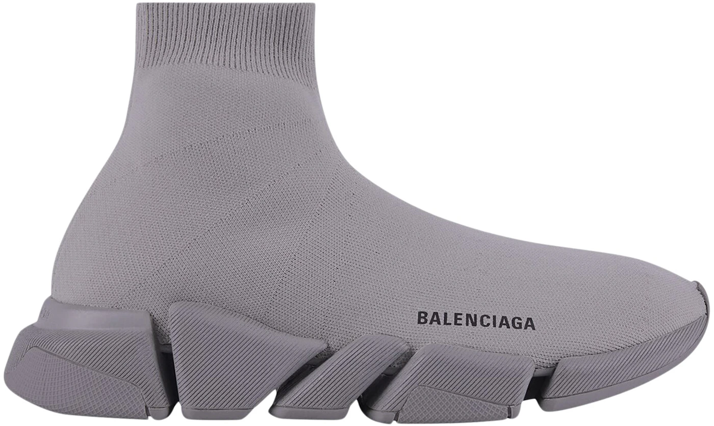 Balenciaga Speed 2.0 Grey Recycled Knit Men's - 617239W2DB11503 - US