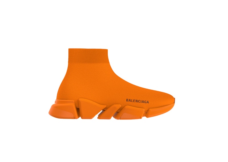 orange balenciaga sneakers